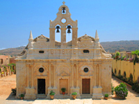 Crete Arkadi Church Greece