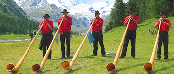 Swiss Horn Players