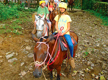 Costa Rica Tour Girls Riding
